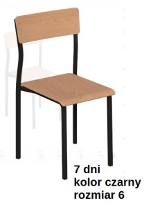 Krzesło "L" - stała wysokość 2,3,4,5,6,7