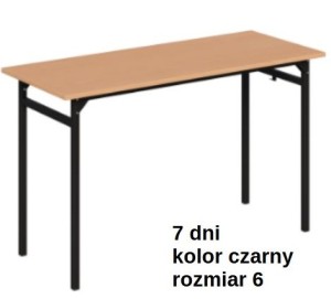 Stół szkolny "L-2" 2-osobowy stała wysokość nr 2,3,4,5,6,7
