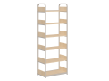 Regal-biblioteczny-A-jednostronny-z-bokami-z-plyty,-rama-metalowa,-popielklon.png